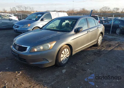 2010 Honda Accord 2.4 Lx z USA, uszkodzony, nr VIN 1HGCP2F33AA092059